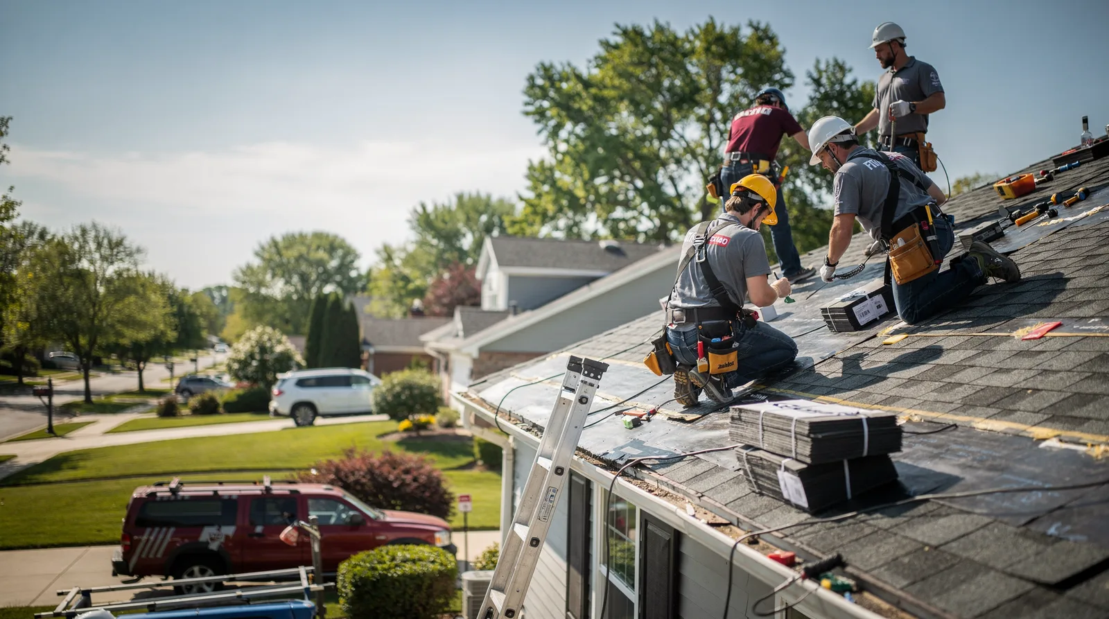 Roof Repair in Woodson, IL around you